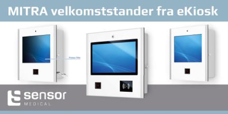 MITRA vægmonteret velkomststander